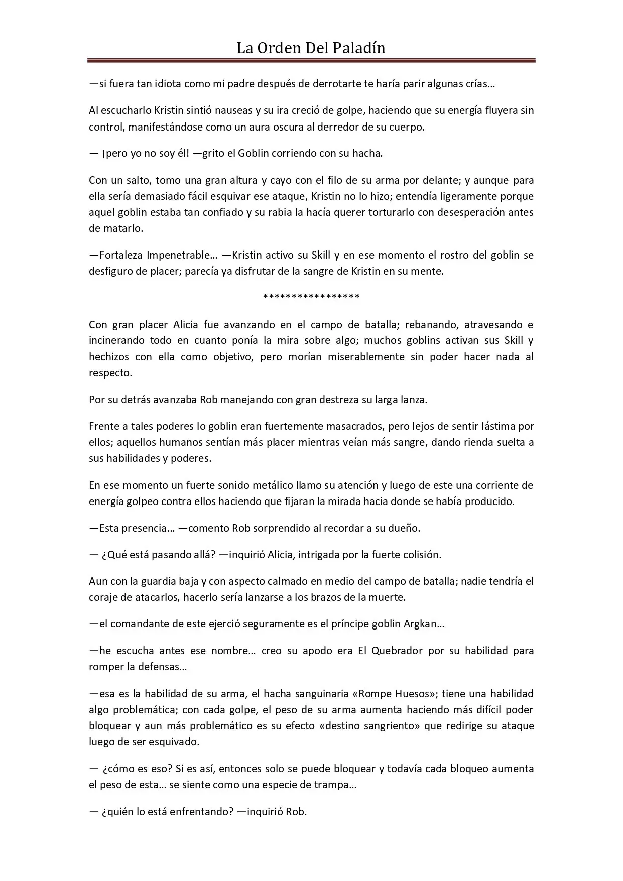 La Orden Del Paladin (2017) - Capítulo 35 - Página 4 - LectorTMOo