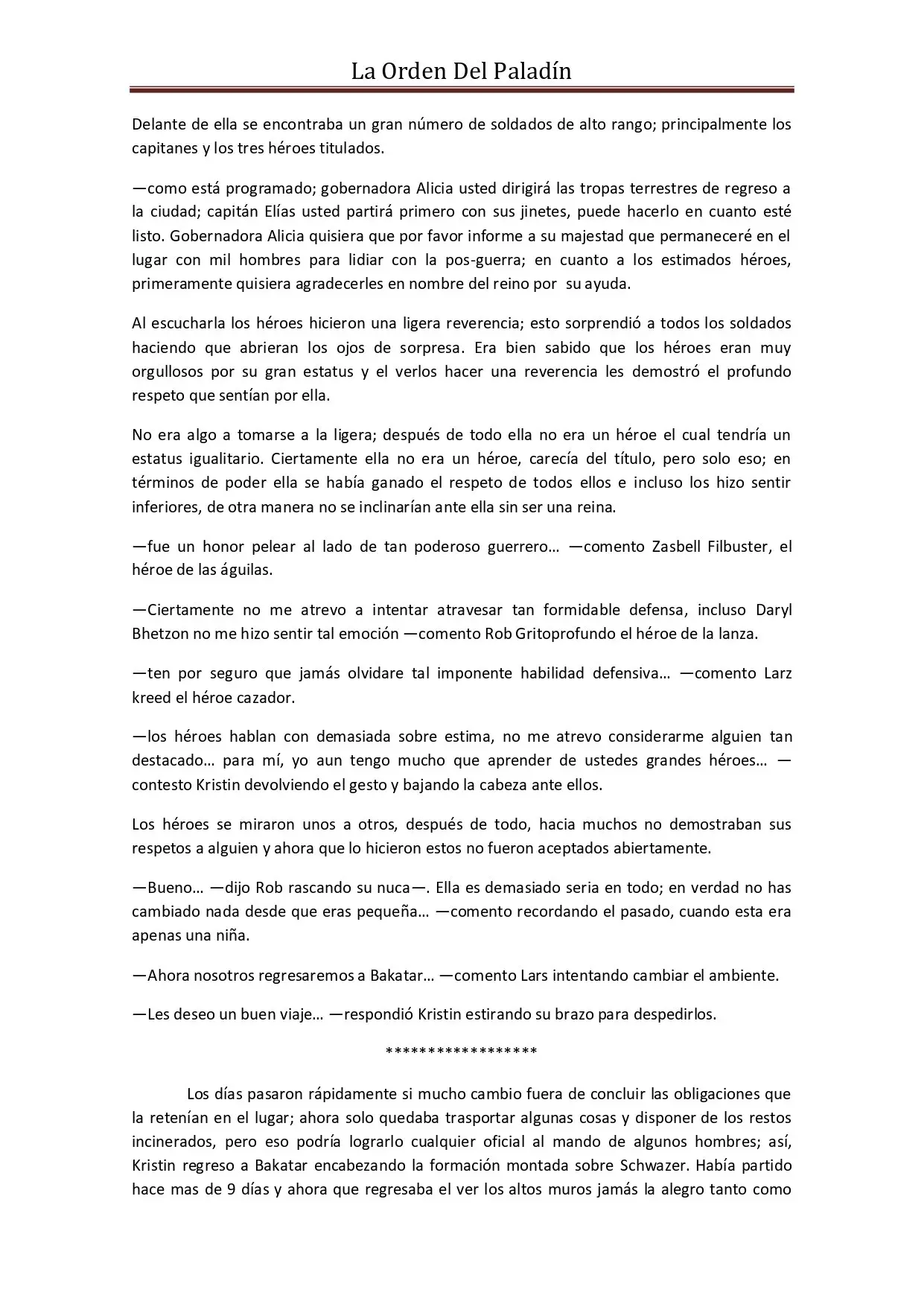 La Orden Del Paladin (2017) - Capítulo 35 - Página 10 - LectorTMOo