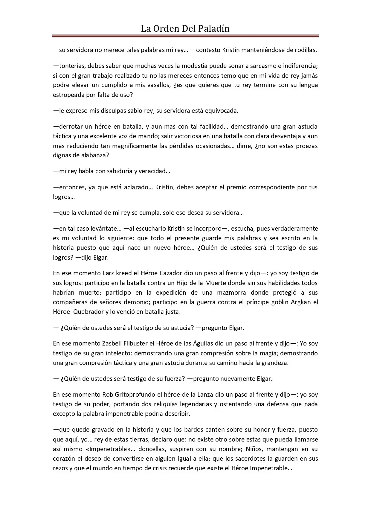 La Orden Del Paladin (2017) - Capítulo 35 - Página 12 - LectorTMOo