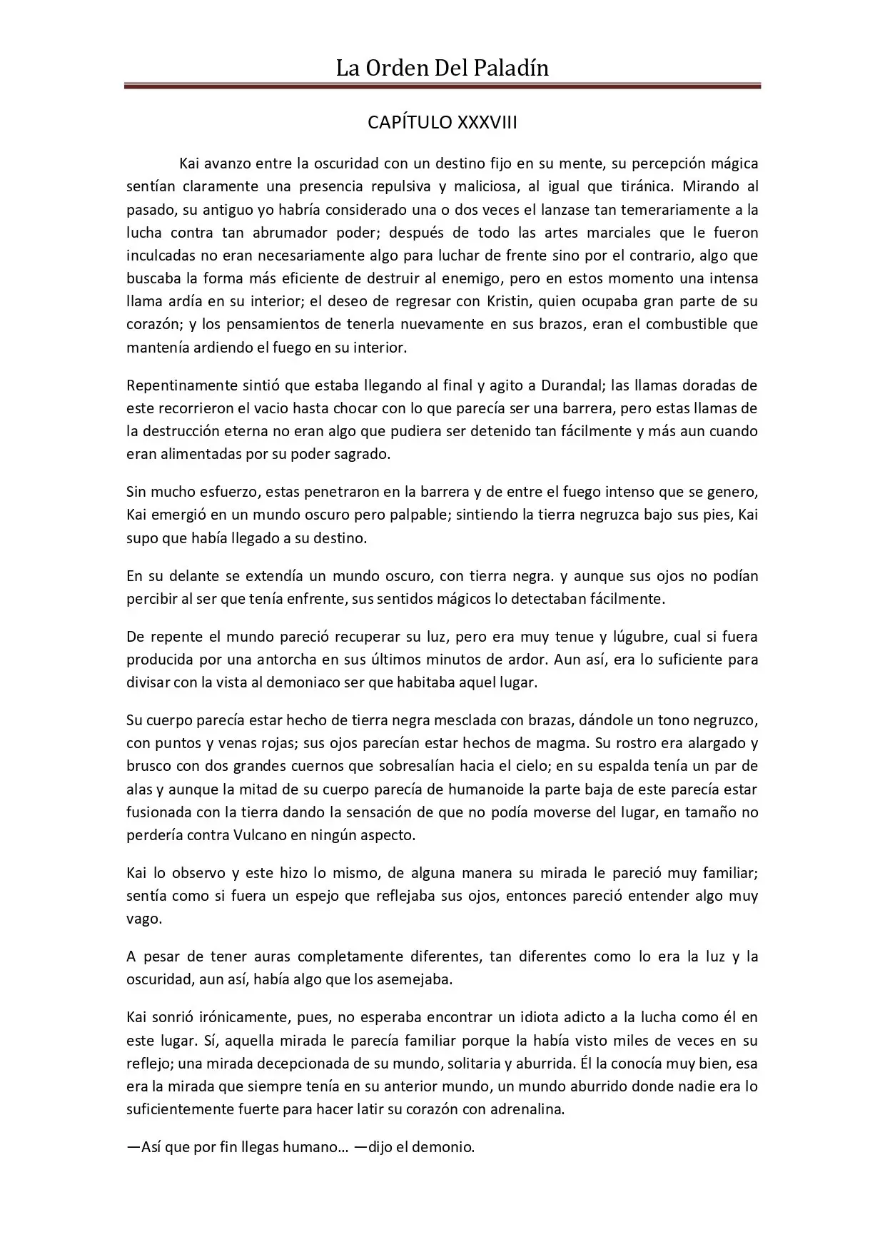 La Orden Del Paladin (2017) - Capítulo 38 - Página 1 - LectorTMOo