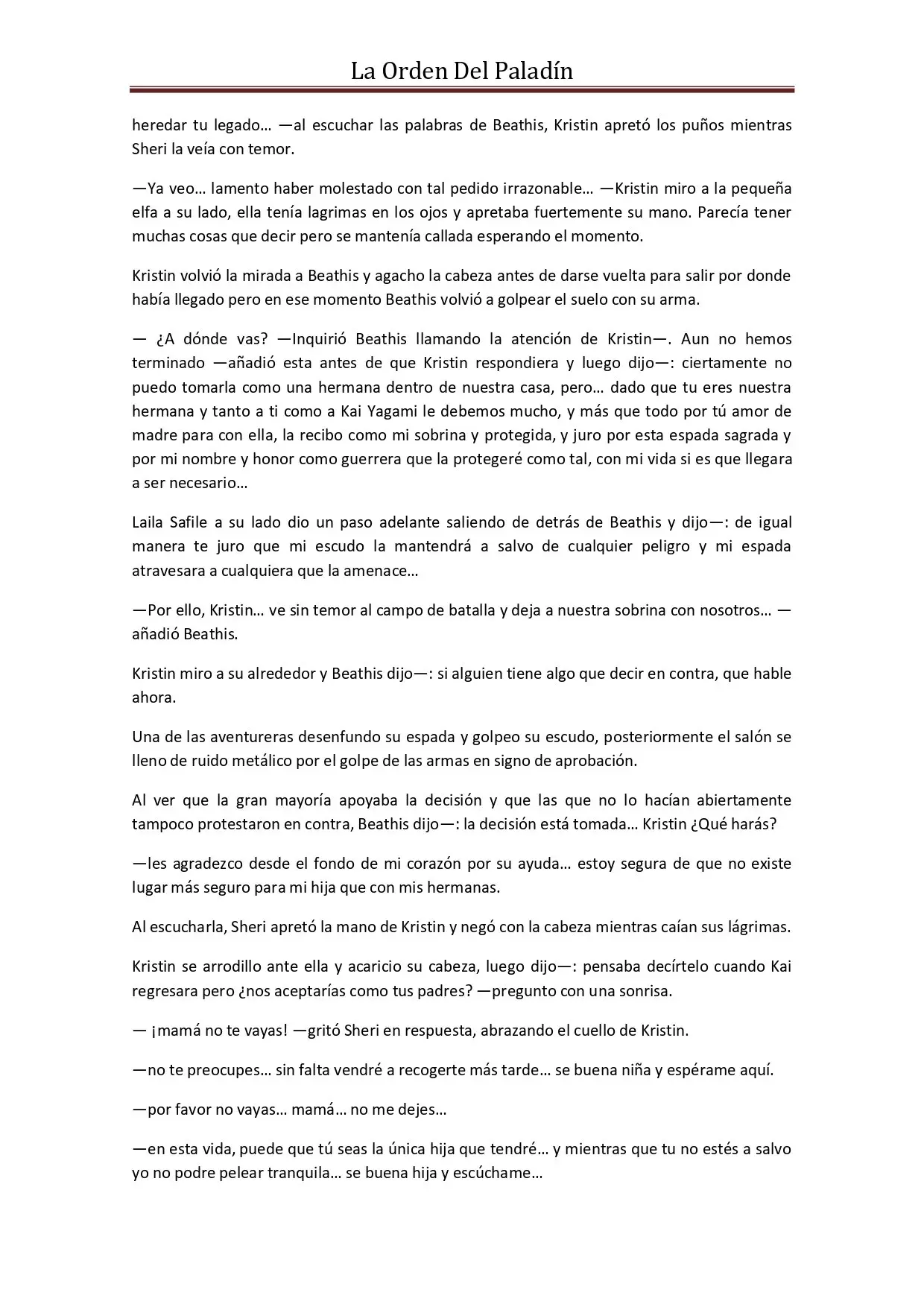 La Orden Del Paladin (2017) - Capítulo 39 - Página 4 - LectorTMOo