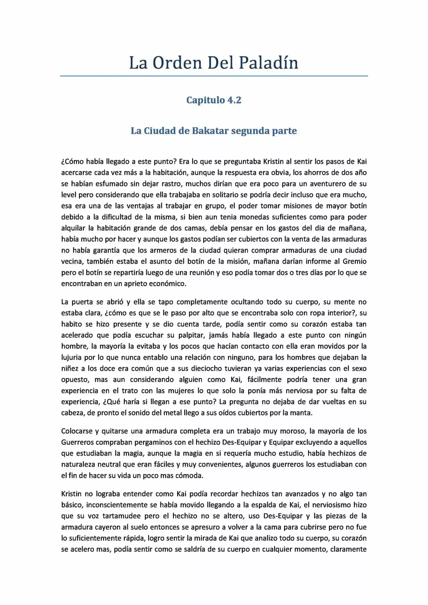La Orden Del Paladin (2017) - Capítulo 4.2 - Página 1 - LectorTMOo
