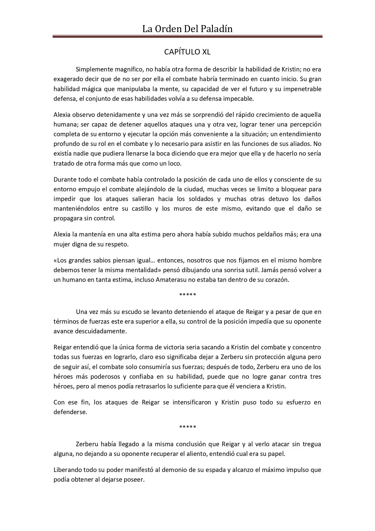 La Orden Del Paladin (2017) - Capítulo 40 - Página 1 - LectorTMOo