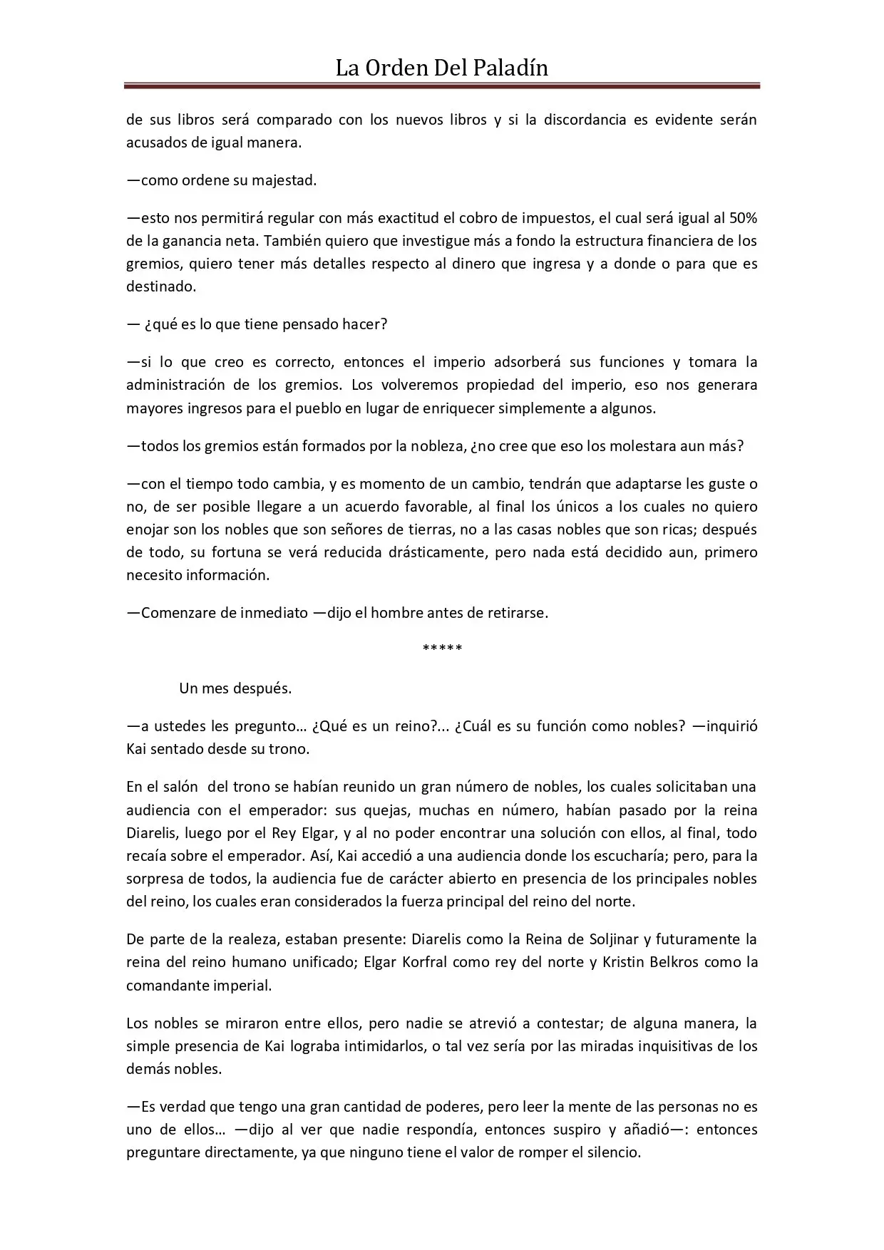 La Orden Del Paladin (2017) - Capítulo 45 - Página 5 - LectorTMOo