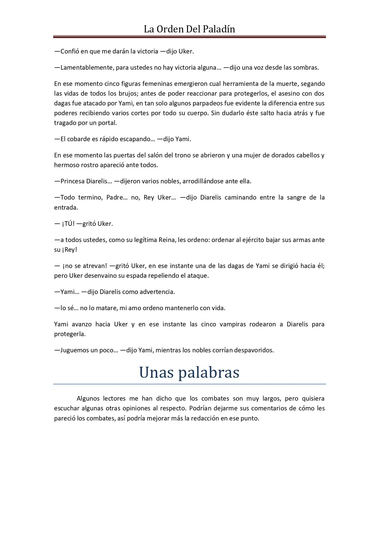 La Orden Del Paladin (2017) - Capítulo 46 - Página 13 - LectorTMOo