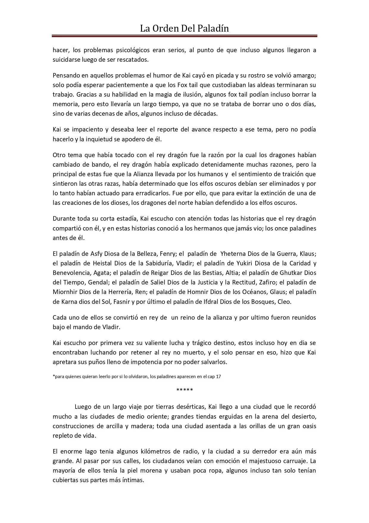 La Orden Del Paladin (2017) - Capítulo 51 - Página 1 - LectorTMOo