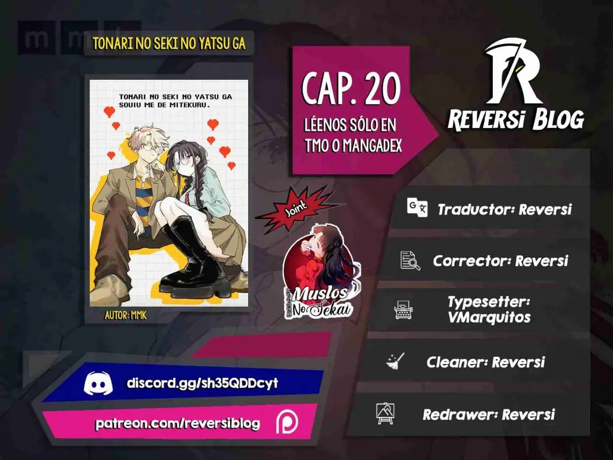 La Persona Que Se Sienta a Mi Lado Me Mira Con Ojos Pervertidos (2024) - Capítulo 20 - Página 1 - LectorTMOo