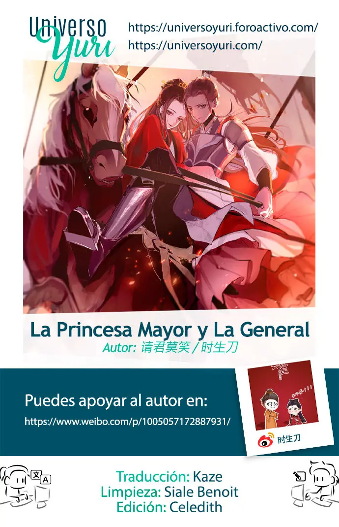 La Princesa Mayor y la General (2017) - Capítulo 1 - Página 1 - LectorTMOo