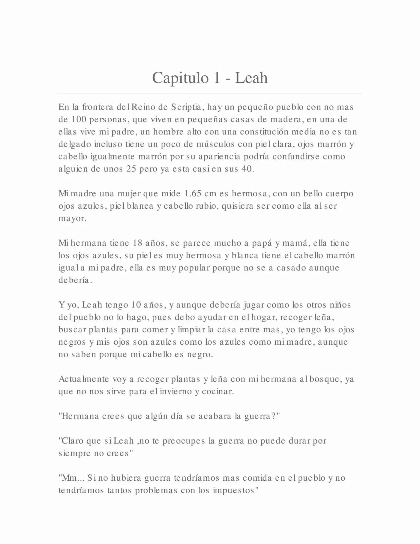 La Princesa que Lee la Mente - Capítulo 0.1 - Página 1 - LectorTMOo