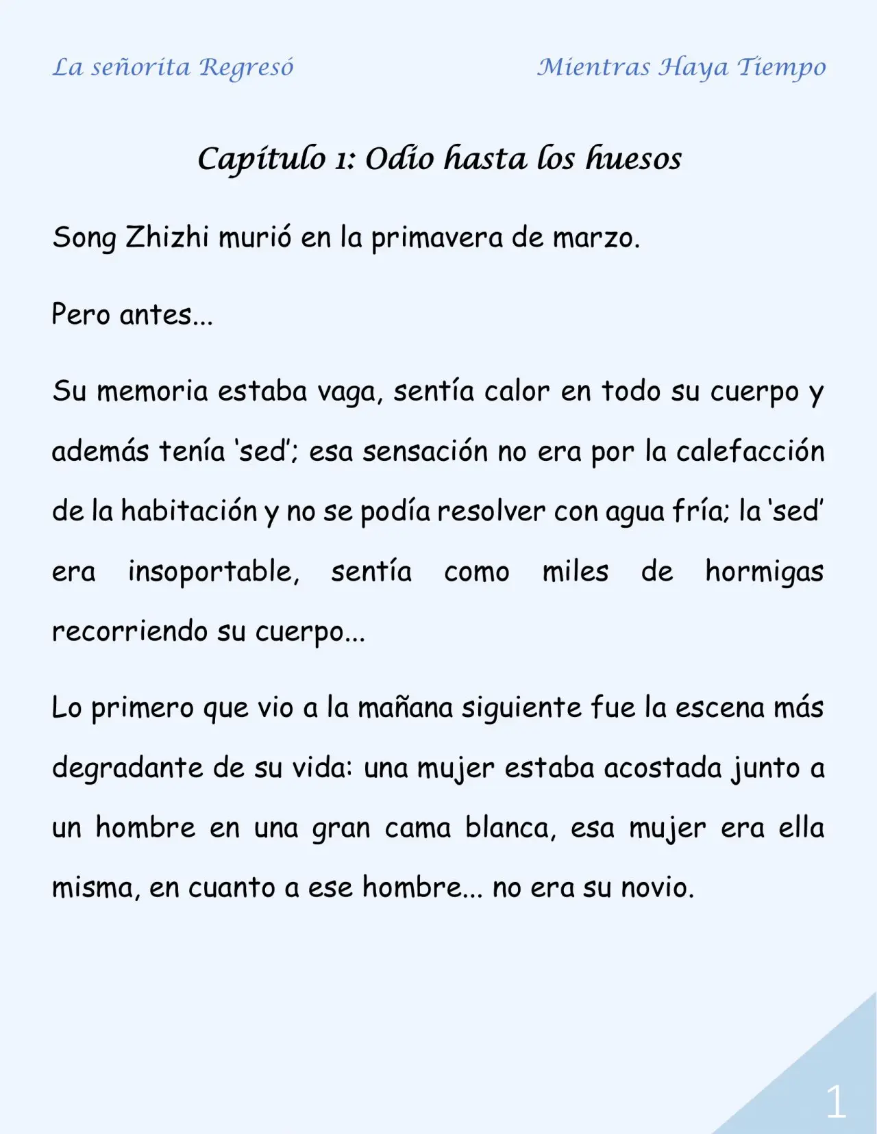 La señorita volvió para acabar con la escoria (2020) - Capítulo 1 - Página 2 - LectorTMOo