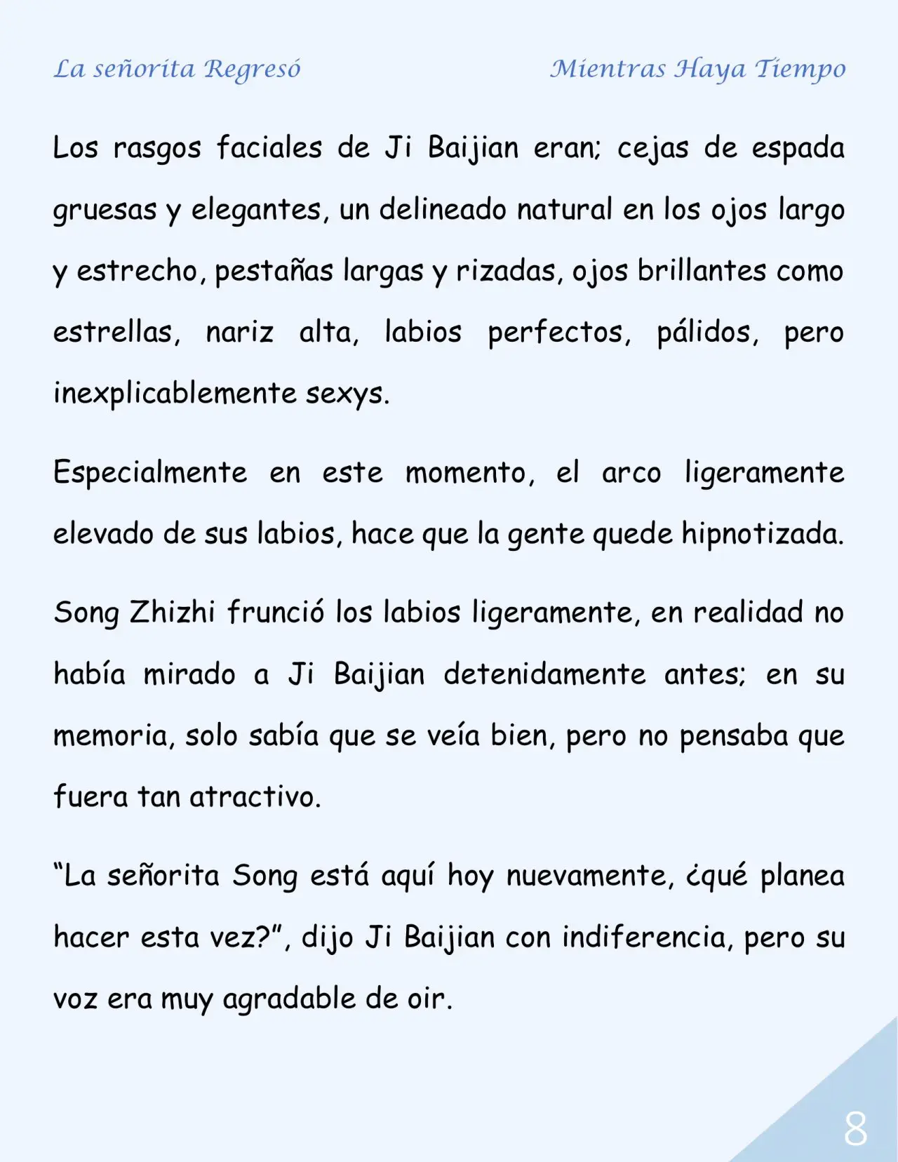 La señorita volvió para acabar con la escoria (2020) - Capítulo 4 - Página 9 - LectorTMOo