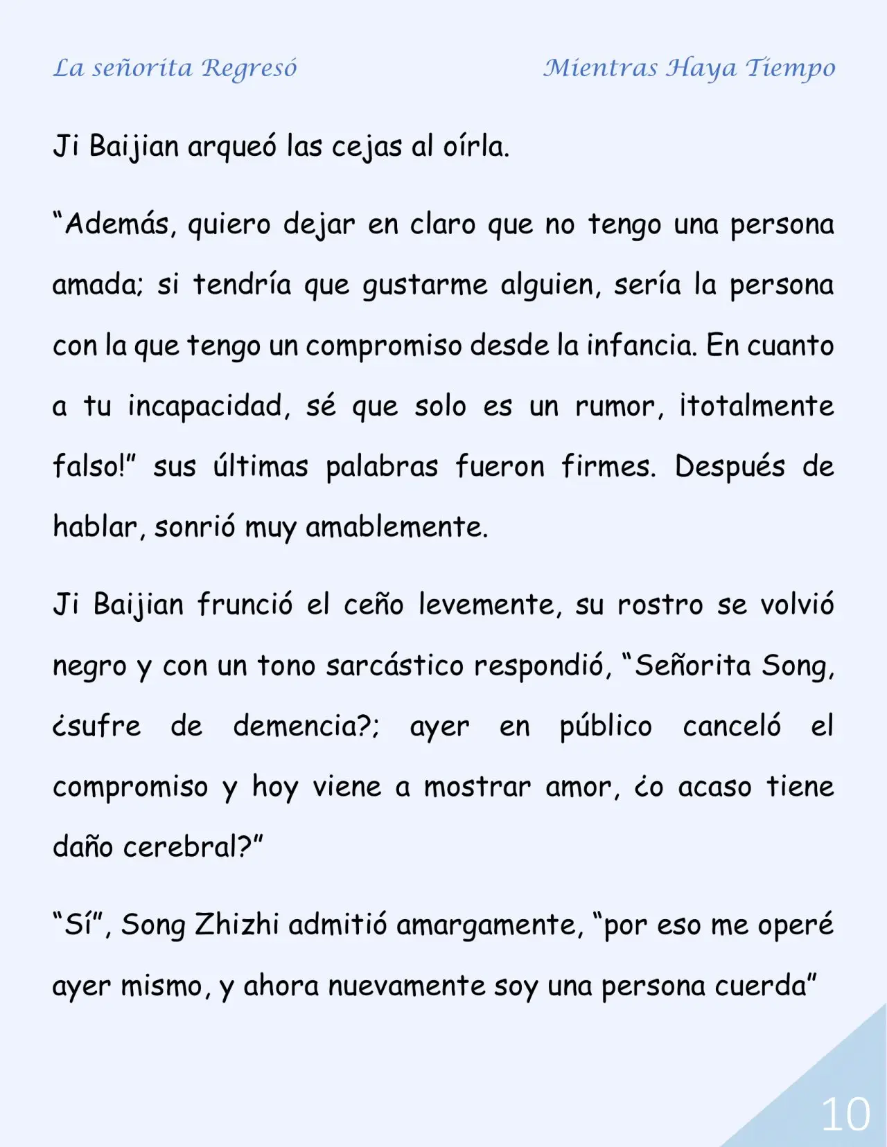 La señorita volvió para acabar con la escoria (2020) - Capítulo 4 - Página 11 - LectorTMOo