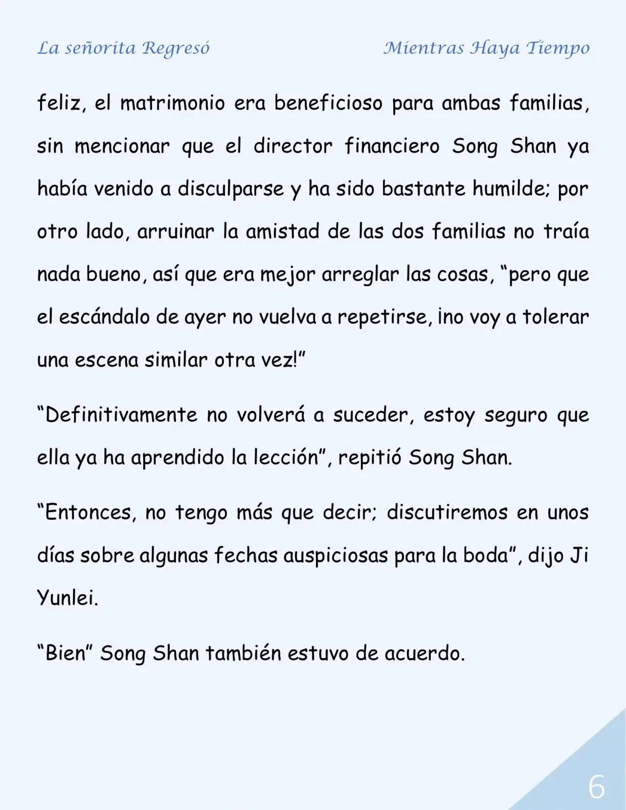 La señorita volvió para acabar con la escoria (2020) - Capítulo 5 - Página 7 - LectorTMOo