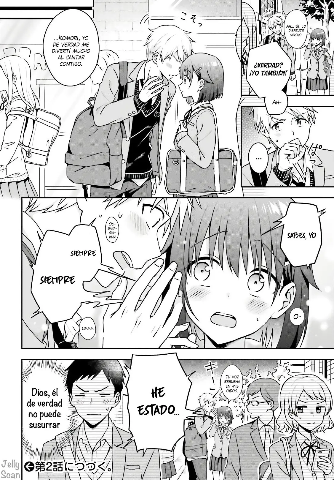 La silenciosa Komori-san y el ruidoso Oobayashi-kun (2020) - Capítulo 1 - Página 6 - LectorTMOo