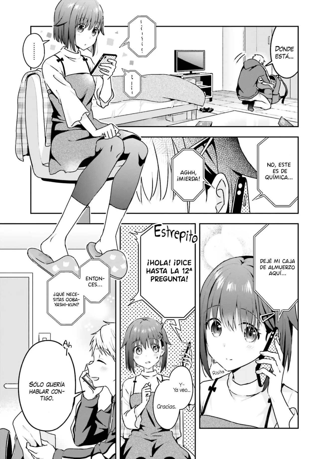 La silenciosa Komori-san y el ruidoso Oobayashi-kun (2020) - Capítulo 6 - Página 4 - LectorTMOo