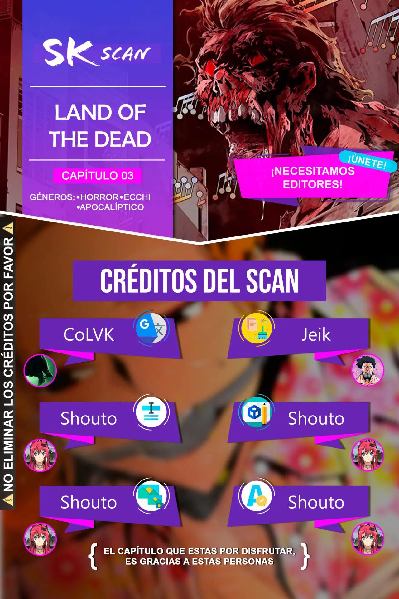 La Tierra De Los Muertos (2019) - Capítulo 3 - Página 1 - LectorTMOo