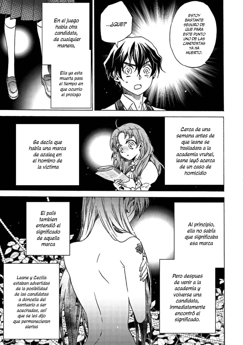 La villana, Cecilia Silvie, no quiere morir, ¡Así que decidió travestirse! - Capítulo 2.1 - Página 26 - LectorTMOo