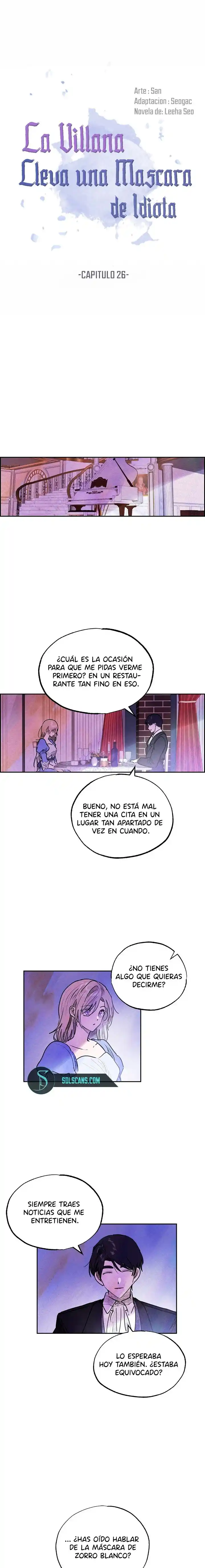 La villana lleva una máscara de idiota (2021) - Capítulo 26 - Página 4 - LectorTMOo