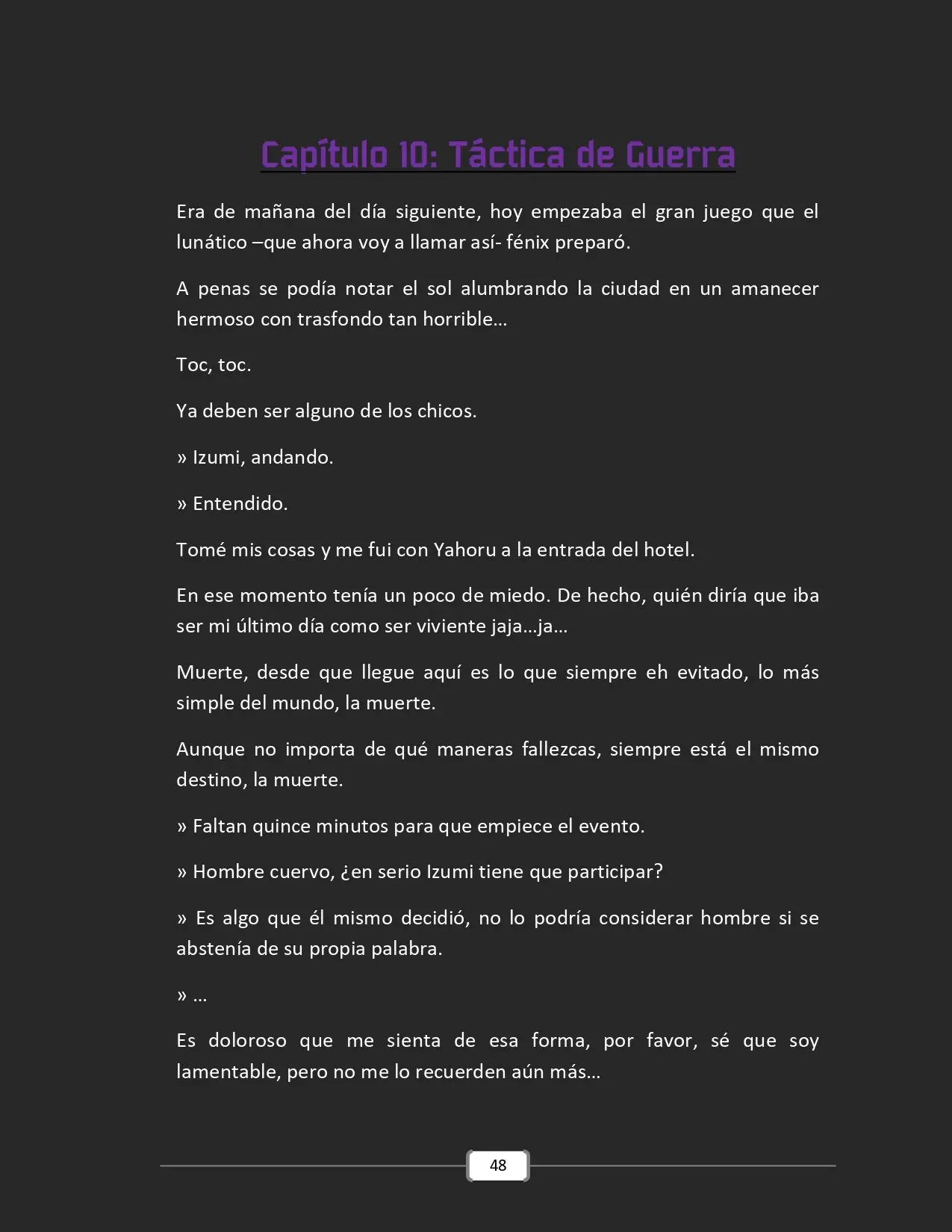 Laberinto de Espinas (OSC) (2020) - Capítulo 10 - Página 1 - LectorTMOo