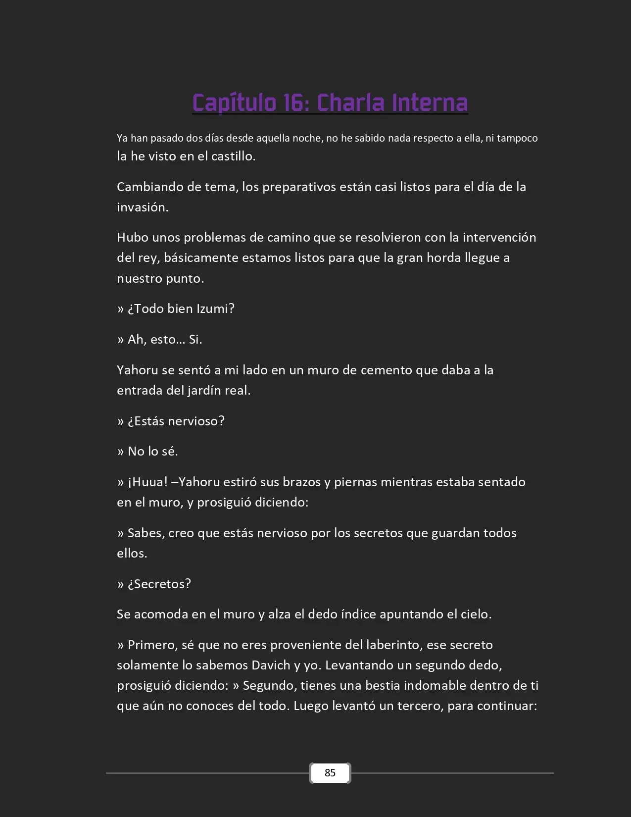 Laberinto de Espinas (OSC) (2020) - Capítulo 16 - Página 1 - LectorTMOo