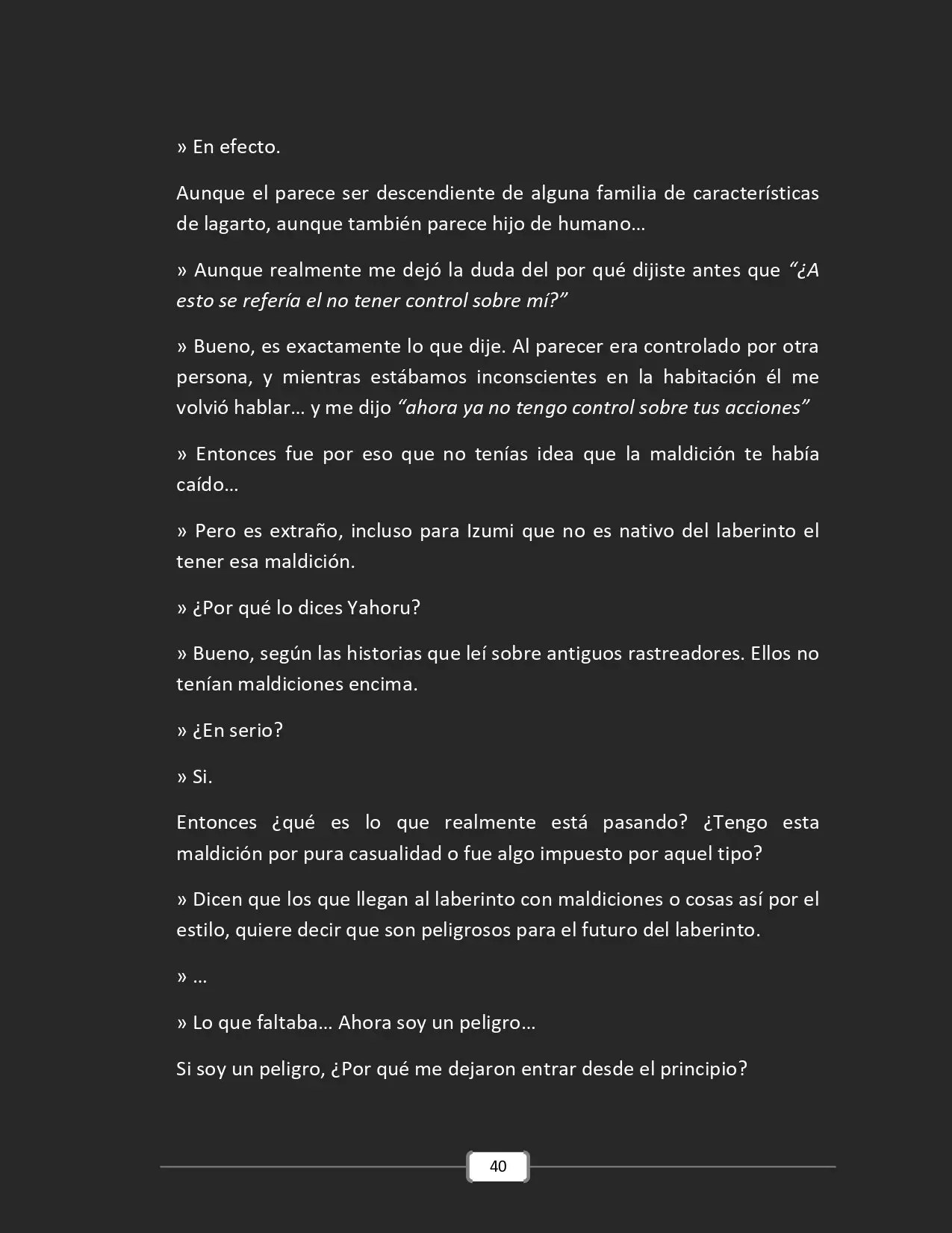 Laberinto de Espinas (OSC) (2020) - Capítulo 8 - Página 3 - LectorTMOo