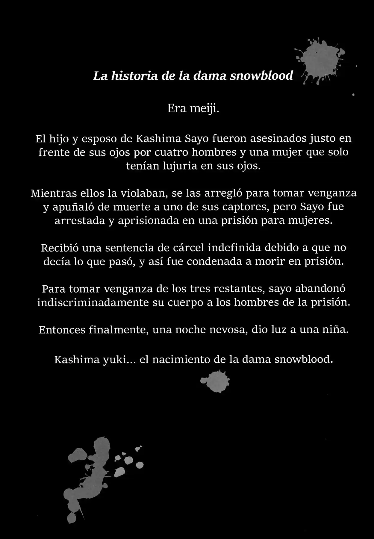 Lady Snowblood - Gaiden (2006) - Capítulo 1.1 - Página 8 - LectorTMOo