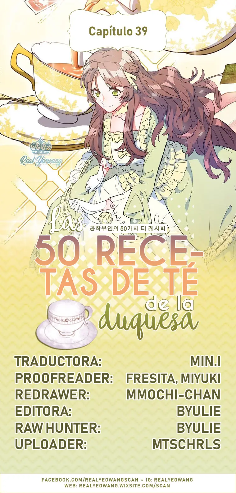las 50 recetas de té de la duquesa. (2019) - Capítulo 39 - Página 1 - LectorTMOo