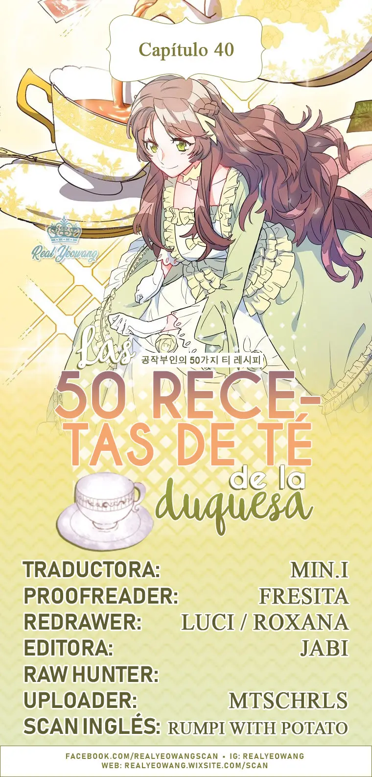 las 50 recetas de té de la duquesa. (2019) - Capítulo 40 - Página 1 - LectorTMOo