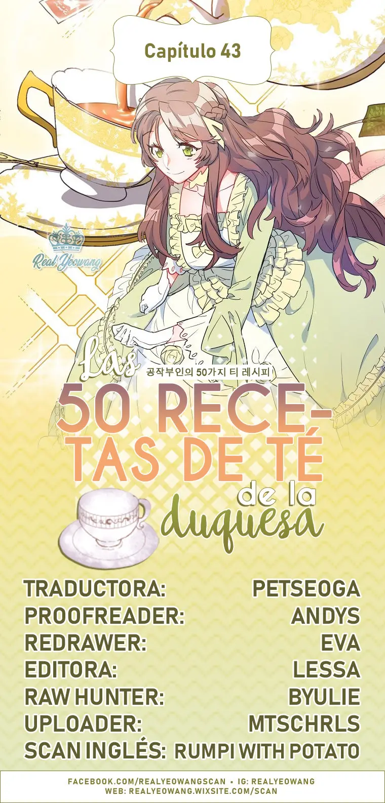 las 50 recetas de té de la duquesa. (2019) - Capítulo 43 - Página 1 - LectorTMOo