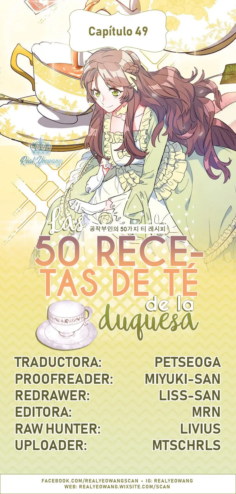 las 50 recetas de té de la duquesa. (2019) - Capítulo 49 - Página 1 - LectorTMOo
