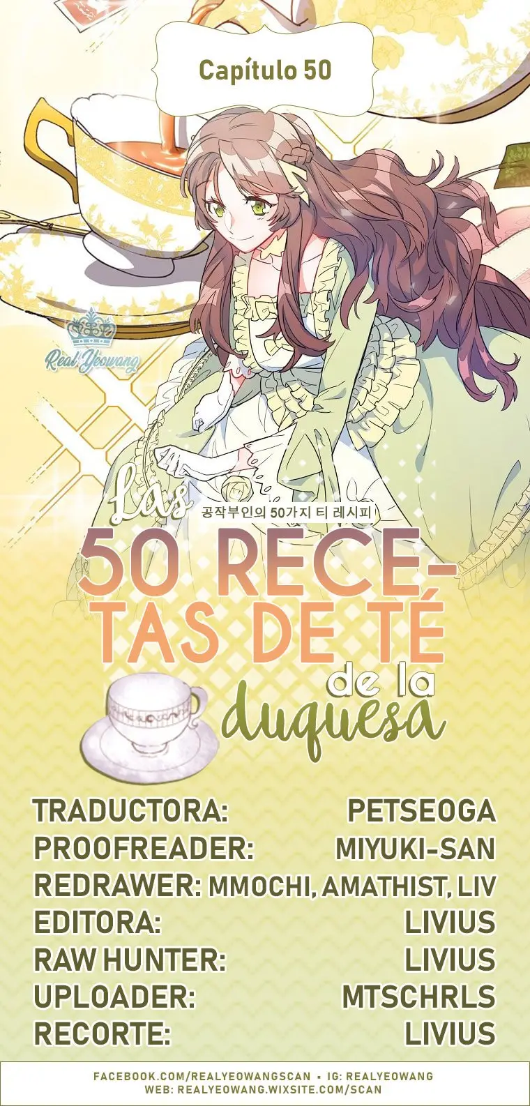 las 50 recetas de té de la duquesa. (2019) - Capítulo 50 - Página 1 - LectorTMOo