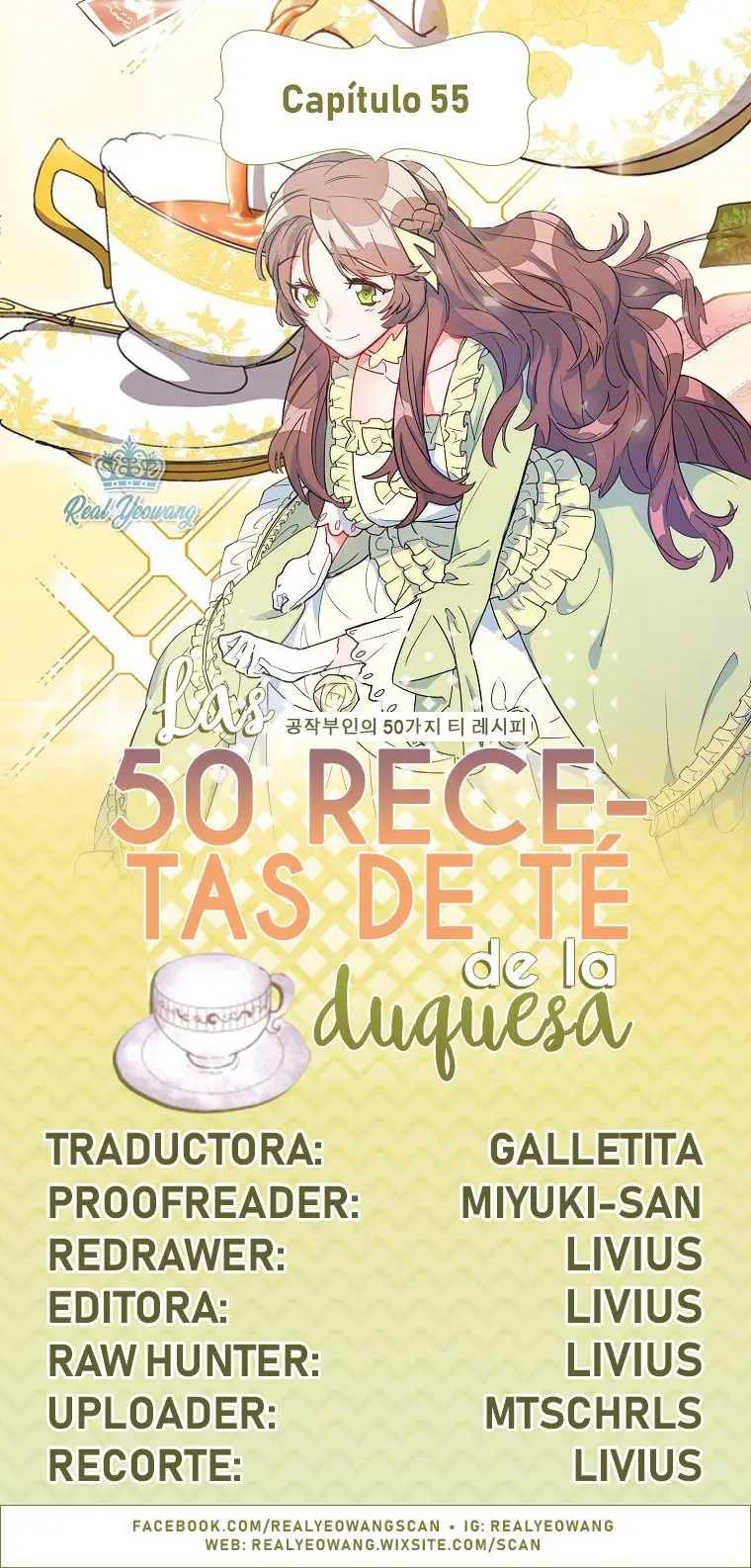 las 50 recetas de té de la duquesa. (2019) - Capítulo 55 - Página 1 - LectorTMOo