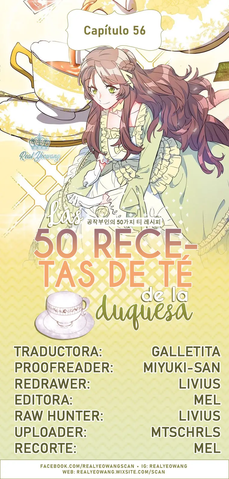 las 50 recetas de té de la duquesa. (2019) - Capítulo 56 - Página 1 - LectorTMOo