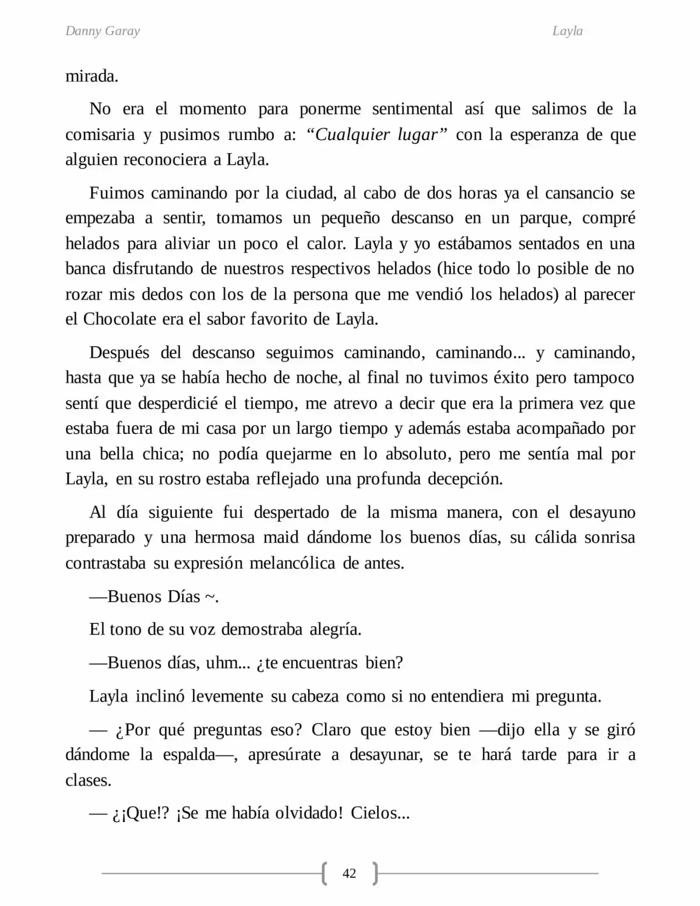 Layla (Novela) (2016) - Capítulo 5 - Página 5 - LectorTMOo