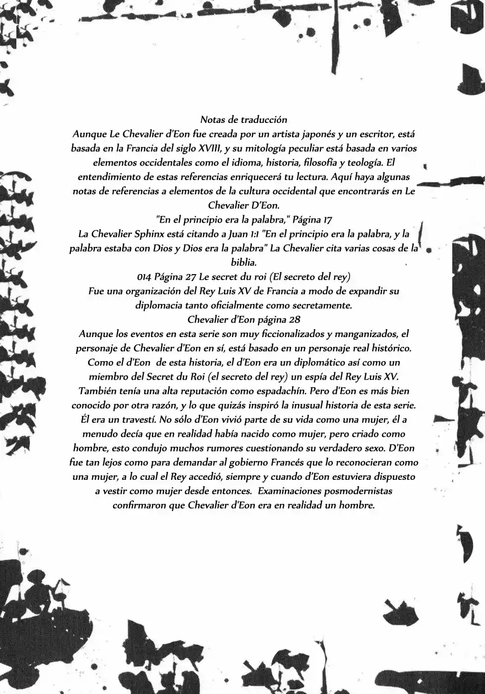 Le Chevalier d'Eon (2005) - Capítulo 1 - Página 100 - LectorTMOo