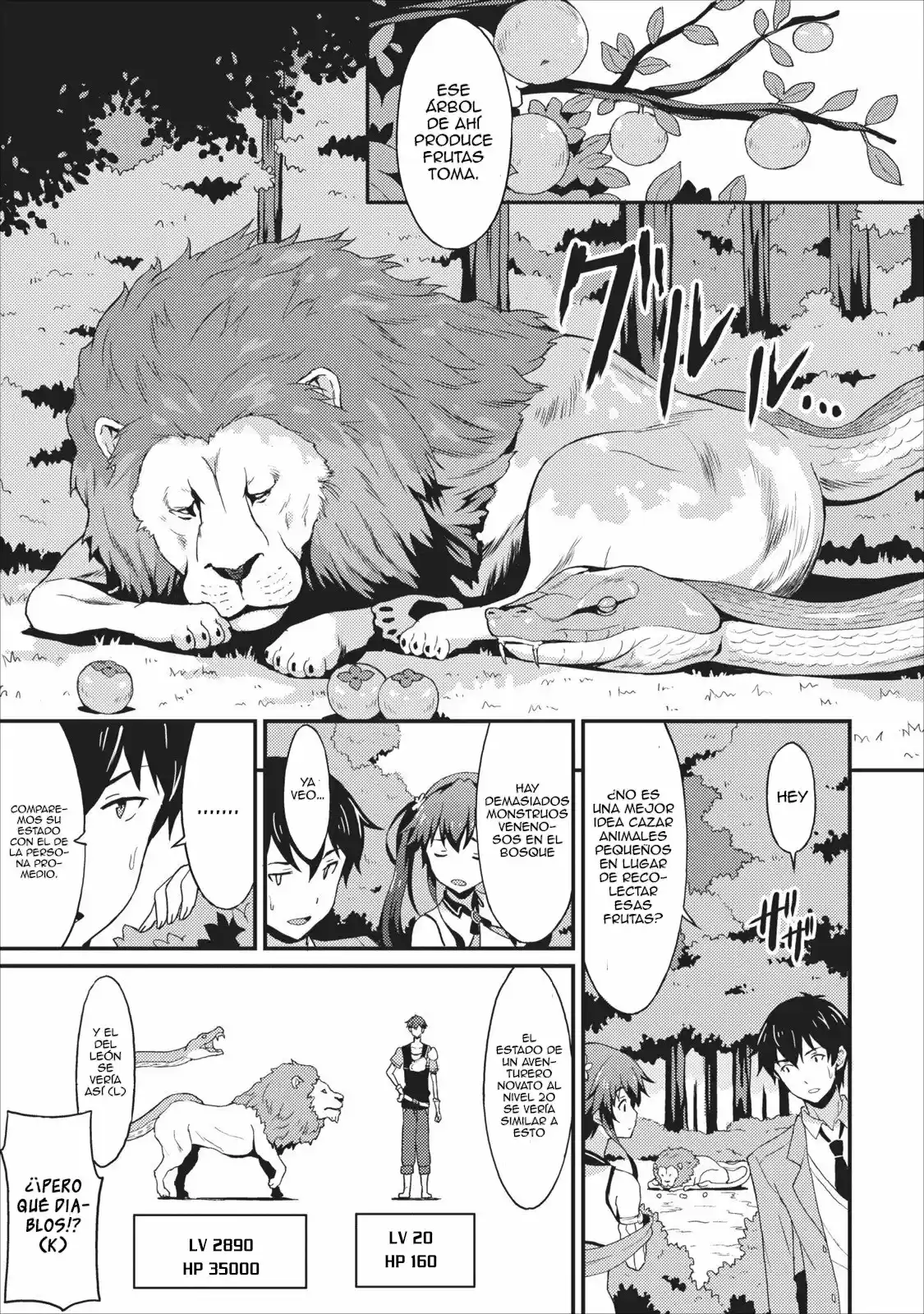 LEVEL UP JUST BY EATING! ~I’M PEERLESS IN ANOTHER WORLD WITH A USELESS GODDESS~ (2018) - Capítulo 1 - Página 15 - LectorTMOo