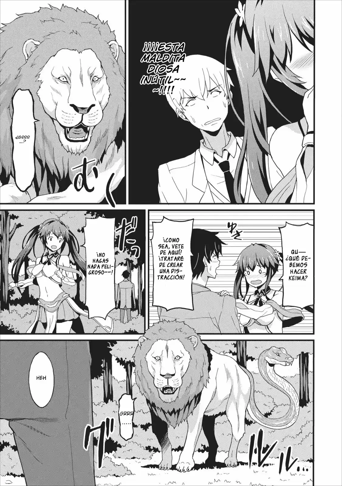 LEVEL UP JUST BY EATING! ~I’M PEERLESS IN ANOTHER WORLD WITH A USELESS GODDESS~ (2018) - Capítulo 1 - Página 17 - LectorTMOo