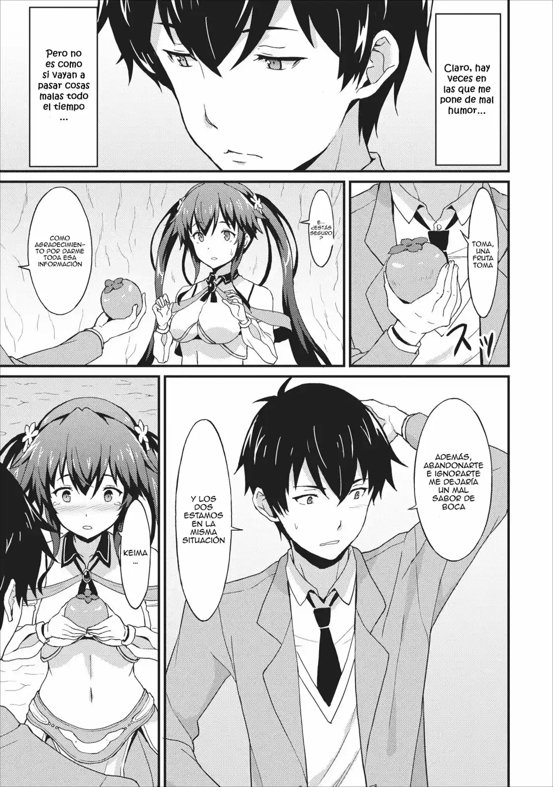 LEVEL UP JUST BY EATING! ~I’M PEERLESS IN ANOTHER WORLD WITH A USELESS GODDESS~ (2018) - Capítulo 1 - Página 21 - LectorTMOo