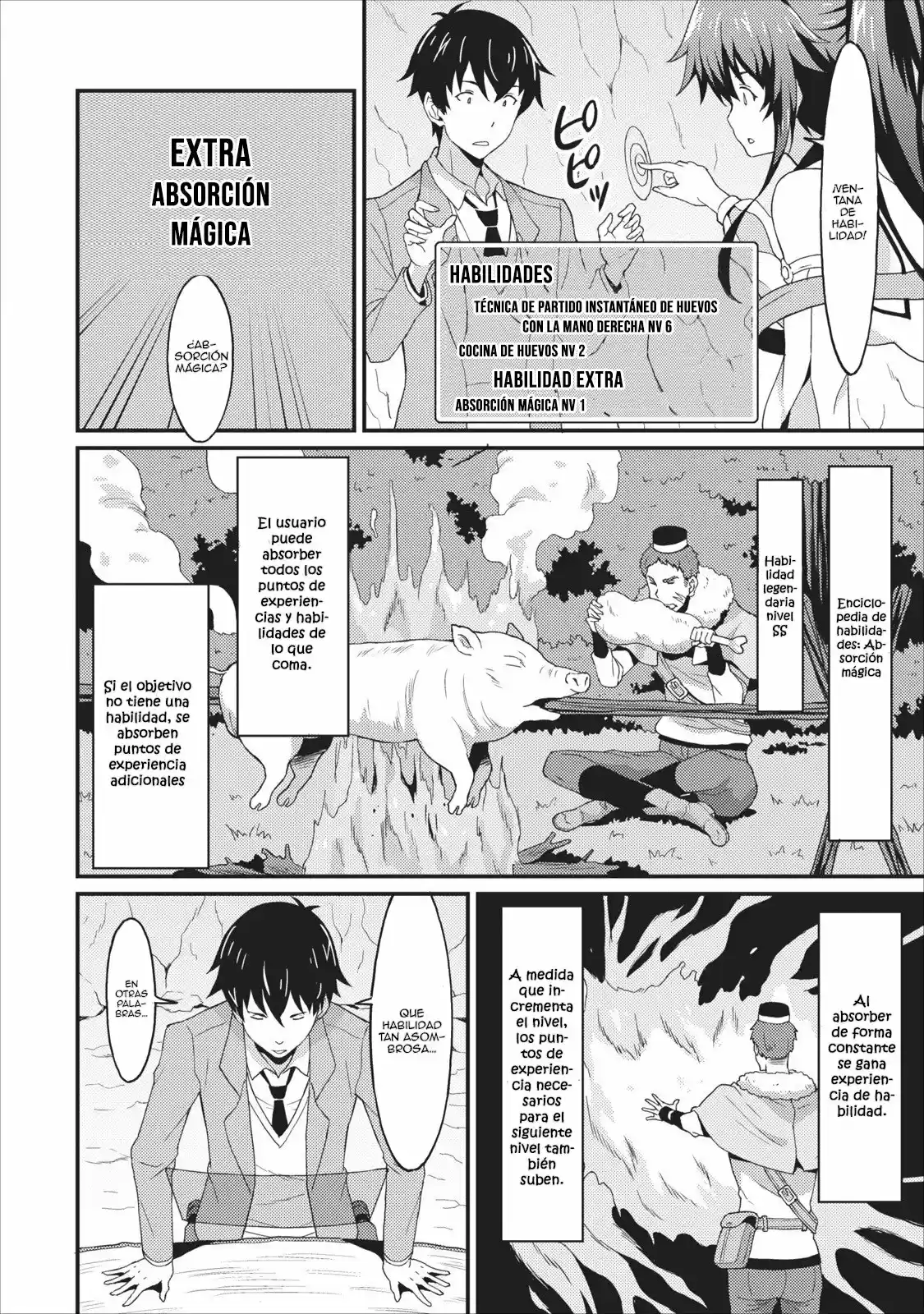 LEVEL UP JUST BY EATING! ~I’M PEERLESS IN ANOTHER WORLD WITH A USELESS GODDESS~ (2018) - Capítulo 1 - Página 24 - LectorTMOo