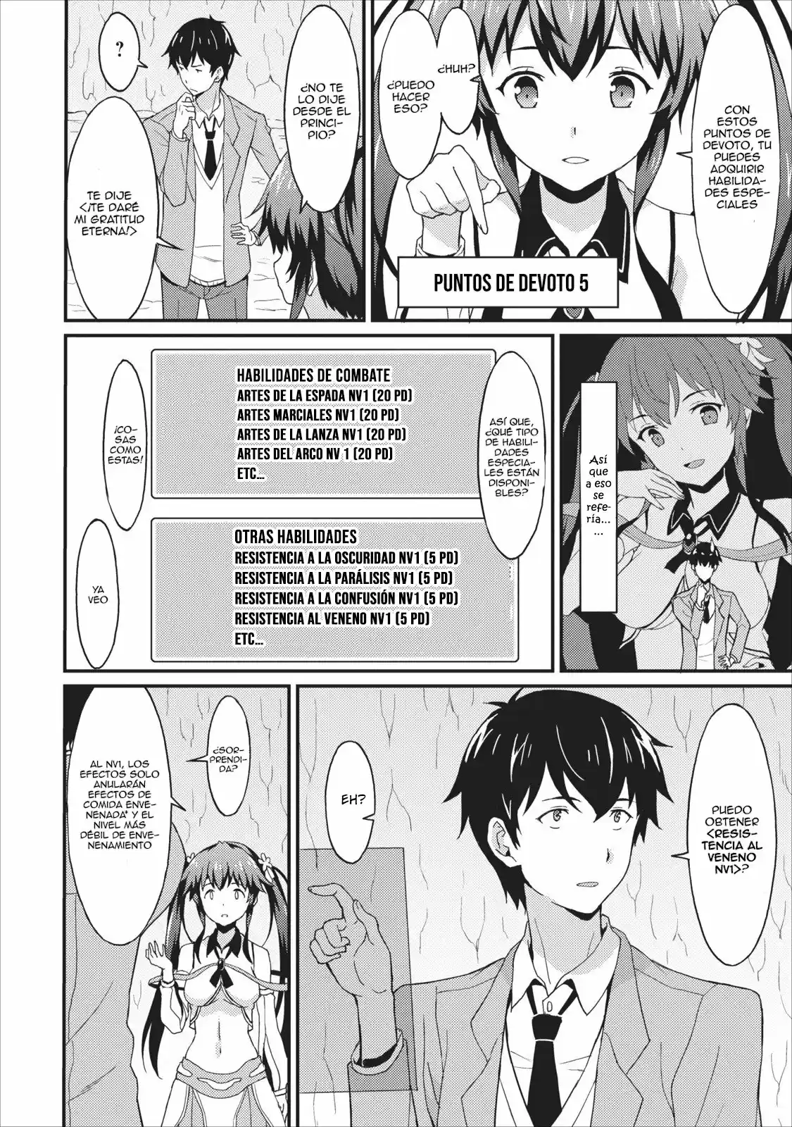 LEVEL UP JUST BY EATING! ~I’M PEERLESS IN ANOTHER WORLD WITH A USELESS GODDESS~ (2018) - Capítulo 1 - Página 26 - LectorTMOo