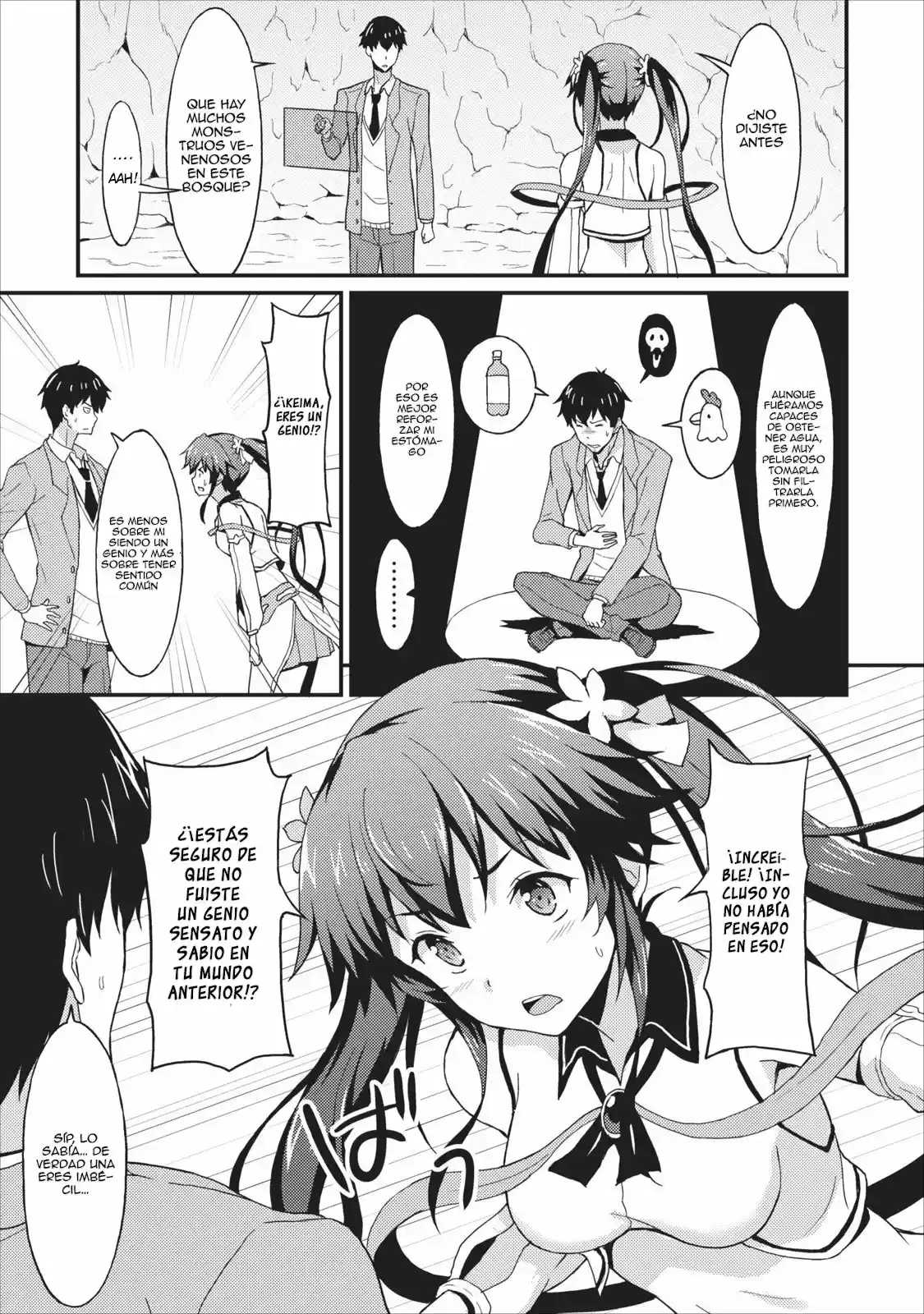 LEVEL UP JUST BY EATING! ~I’M PEERLESS IN ANOTHER WORLD WITH A USELESS GODDESS~ (2018) - Capítulo 1 - Página 27 - LectorTMOo