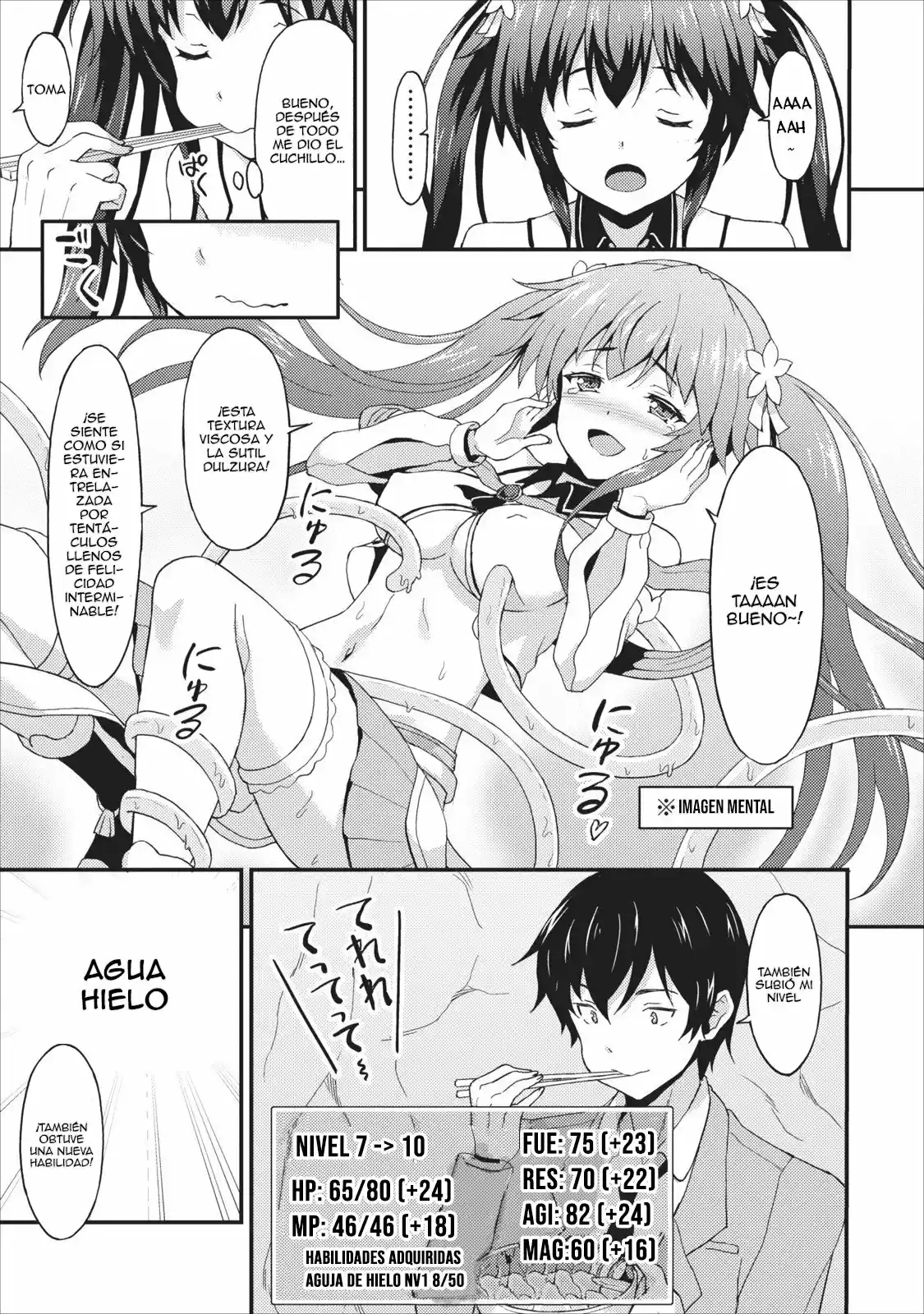 LEVEL UP JUST BY EATING! ~I’M PEERLESS IN ANOTHER WORLD WITH A USELESS GODDESS~ (2018) - Capítulo 1 - Página 37 - LectorTMOo