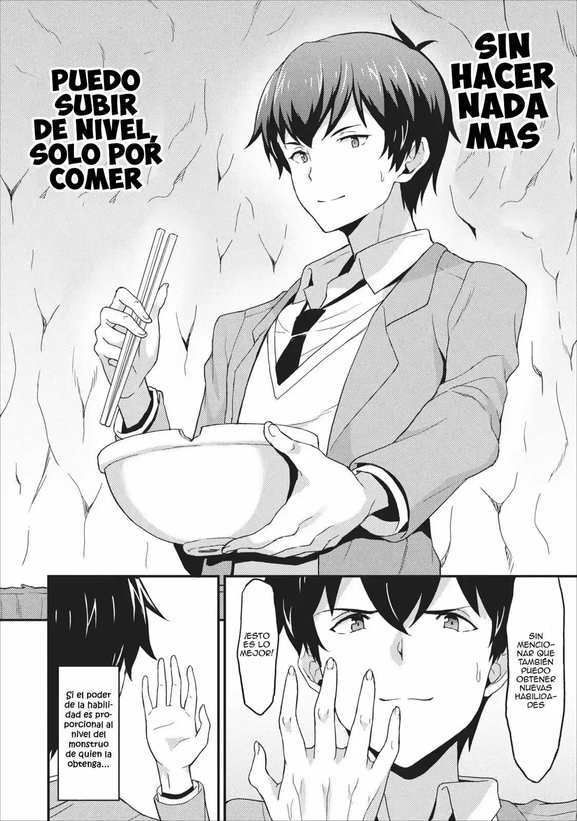 LEVEL UP JUST BY EATING! ~I’M PEERLESS IN ANOTHER WORLD WITH A USELESS GODDESS~ (2018) - Capítulo 1 - Página 40 - LectorTMOo