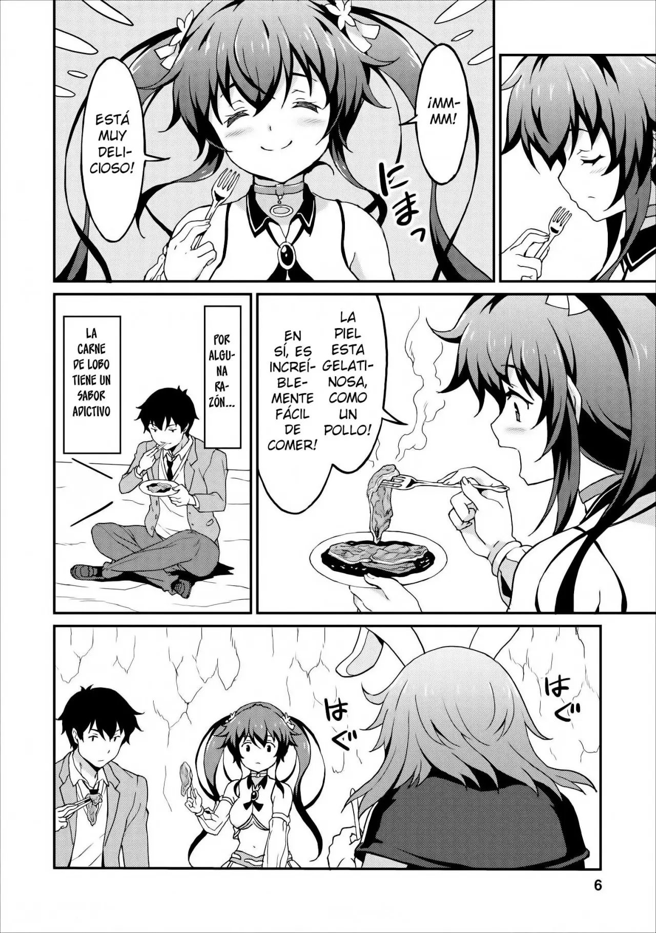 LEVEL UP JUST BY EATING! ~I’M PEERLESS IN ANOTHER WORLD WITH A USELESS GODDESS~ (2018) - Capítulo 11 - Página 7 - LectorTMOo