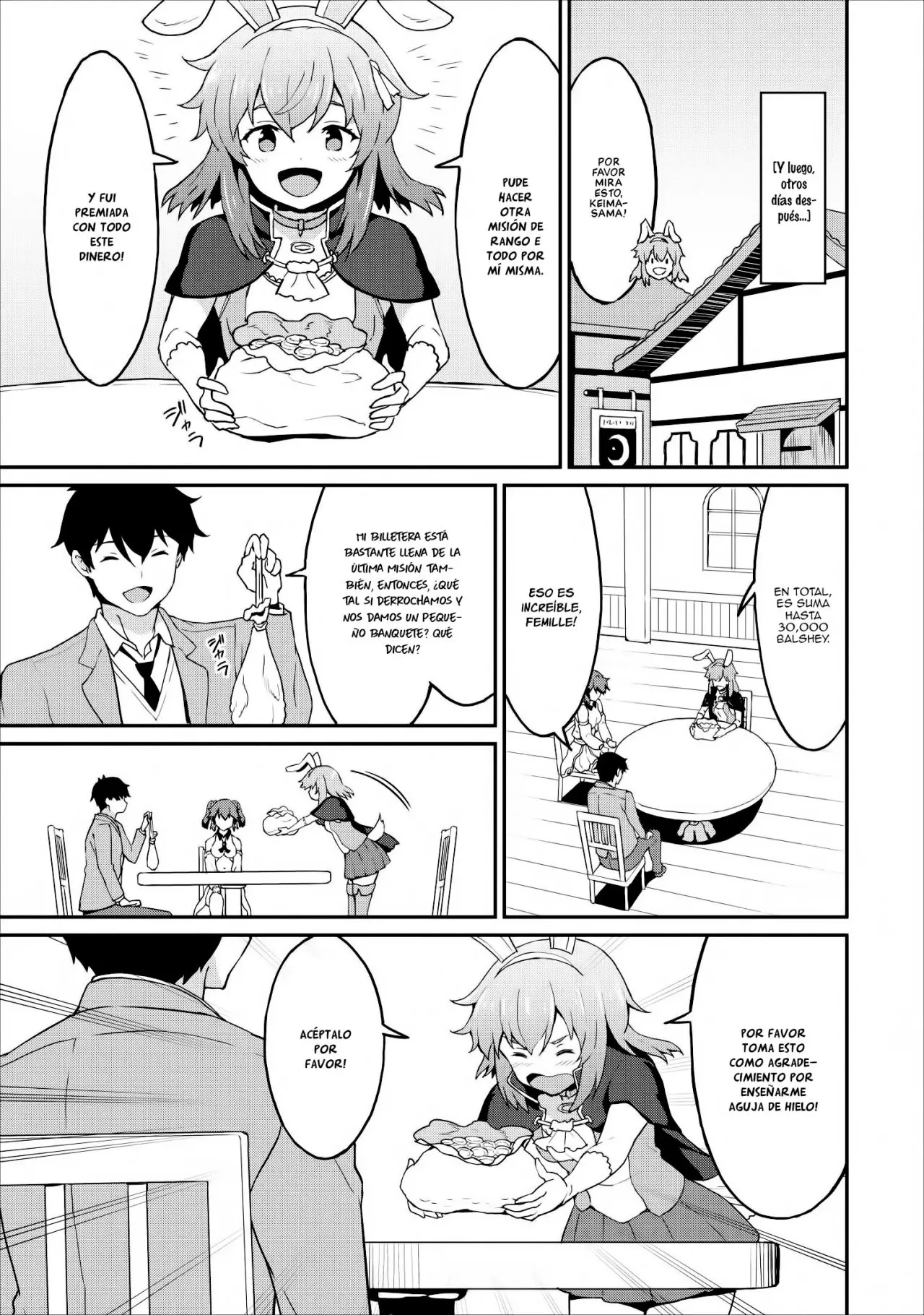 LEVEL UP JUST BY EATING! ~I’M PEERLESS IN ANOTHER WORLD WITH A USELESS GODDESS~ (2018) - Capítulo 12 - Página 12 - LectorTMOo