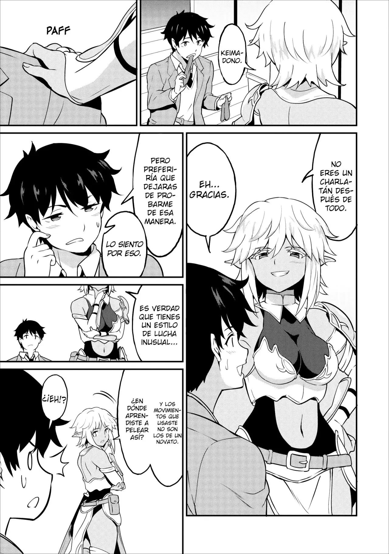 LEVEL UP JUST BY EATING! ~I’M PEERLESS IN ANOTHER WORLD WITH A USELESS GODDESS~ (2018) - Capítulo 13 - Página 18 - LectorTMOo