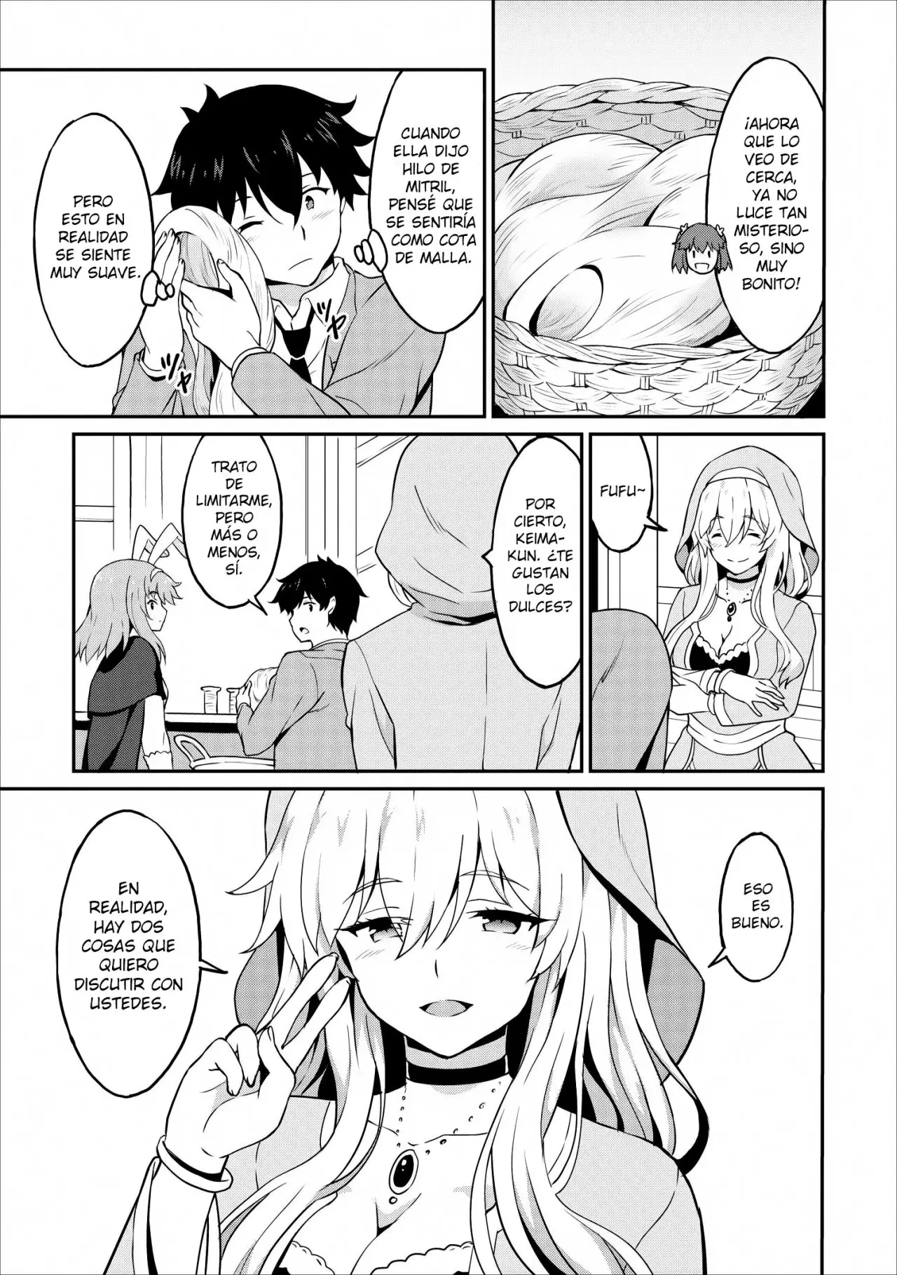 LEVEL UP JUST BY EATING! ~I’M PEERLESS IN ANOTHER WORLD WITH A USELESS GODDESS~ (2018) - Capítulo 14 - Página 14 - LectorTMOo