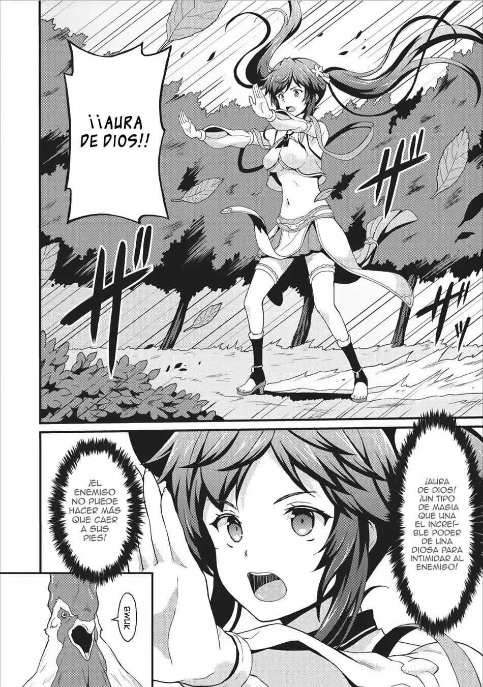 LEVEL UP JUST BY EATING! ~I’M PEERLESS IN ANOTHER WORLD WITH A USELESS GODDESS~ (2018) - Capítulo 2 - Página 6 - LectorTMOo
