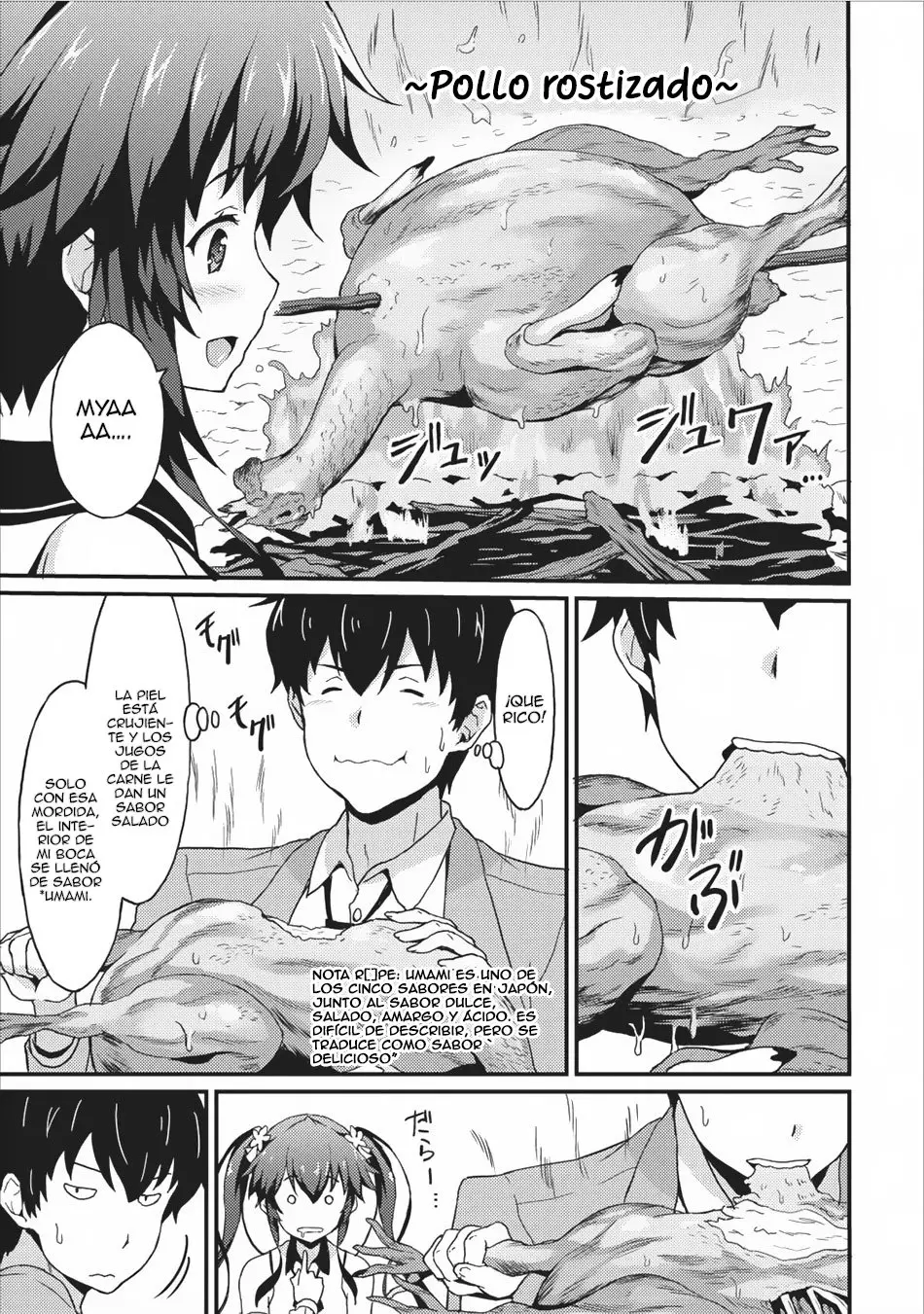 LEVEL UP JUST BY EATING! ~I’M PEERLESS IN ANOTHER WORLD WITH A USELESS GODDESS~ (2018) - Capítulo 2 - Página 15 - LectorTMOo
