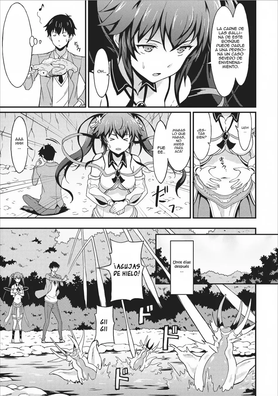 LEVEL UP JUST BY EATING! ~I’M PEERLESS IN ANOTHER WORLD WITH A USELESS GODDESS~ (2018) - Capítulo 2 - Página 17 - LectorTMOo